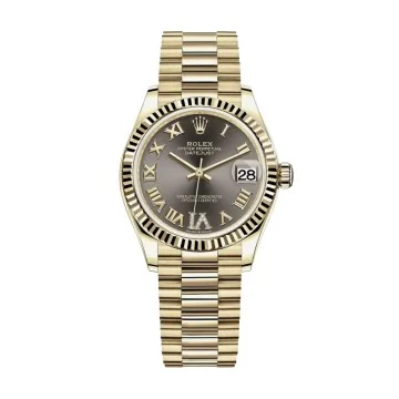 Pre-Owned Rolex 18ct Yellow Gold Datejust 31mm 278278