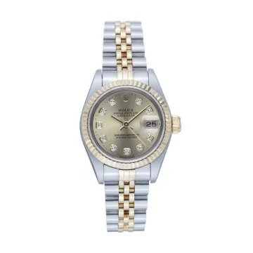 Pre-Owned Rolex Datejust Diamond 26mm Ladies Watch 69173