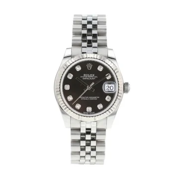 Pre-Owned Ladies Rolex 31mm Datejust Watch 178274