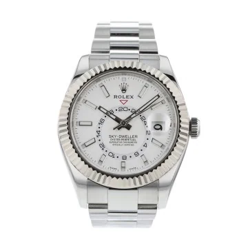 ROLEX Pre-Owned Sky-Dweller White 40mm Watch 326934
