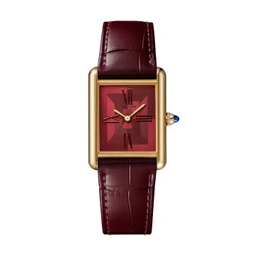 Pre-Owned Tank Louis Cartier Medium Red Watch WGTA0093