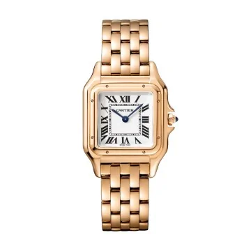 Pre-Owned Cartier Panthère Medium Rose Gold Watch WGPN0007
