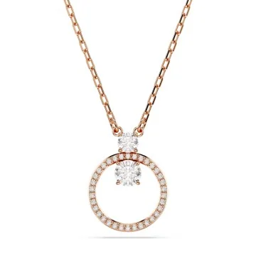 Swarovski Constella Rose Gold-Tone Plated Pendant 5692266