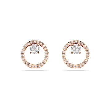 Swarovski Constella Rose Gold-Tone Plated Stud Earrings 5692263