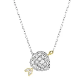 Swarovski Idyllia Crystal Heart with Arrow Necklace 5737291
