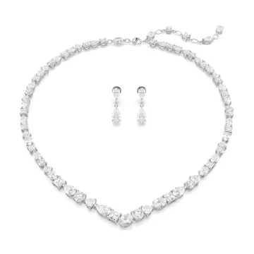 Swarovski Mesmera Mixed Cut White Rhodium Plated Jewellery Set 5674306