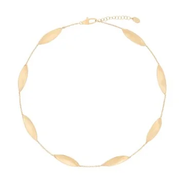 Marco Bicego Lunaria Twist 18ct Yellow Gold Necklace CB2896 Y 02