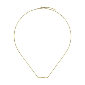 Gucci Link to Love 18ct Yellow Gold Necklace YBB662108002