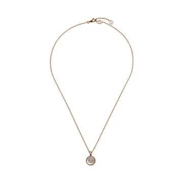 Gucci Interlocking Rose Gold Necklace YBB789342001