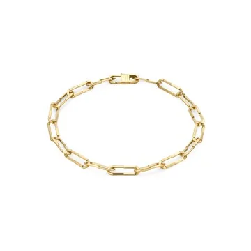 Gucci Link to Love Gold Bracelet YBA744562002 -  Size M