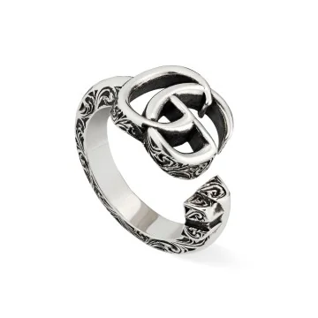 Gucci GG Marmont Sterling Silver Ring YBC627760001