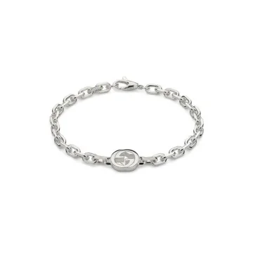Gucci Interlocking Bracelet YBA796351001 - Size L