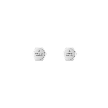 Gucci Trademark Sterling Silver Stud Earrings YBD779171002
