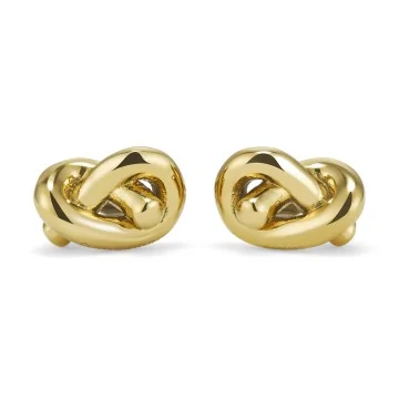 Olivia Burton Lover's Knot Gold Plated Stud Earrings 24100225