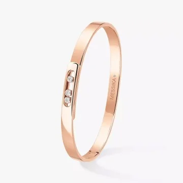 Messika Move Noa PM Rose Gold 0.11ct Diamond Bangle 10092-RG
