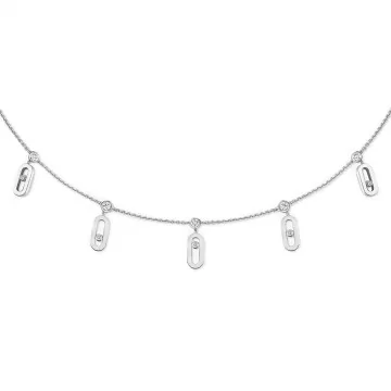 Messika Move Uno 0.2ct Drop Choker Necklace 14588-WG