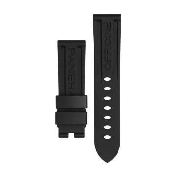 Panerai Black Rubber 22/20mm Strap MXE0JLP4