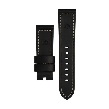 Panerai Black Calf Leather 24/22mm Strap MXE07X27