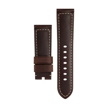 Panerai Dark Brown Calf Leather 24/22mm Strap MXE079X2