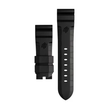 Panerai Black Rubber 24/22mm Strap MXE0L6VS