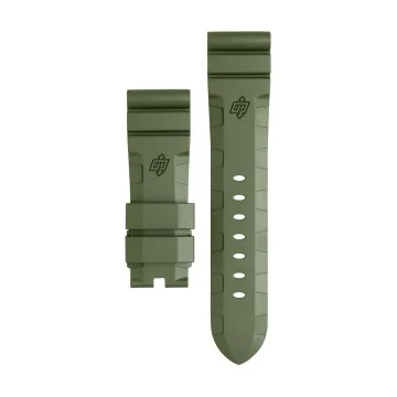 Panerai Green Rubber 24/22mm Strap MXE0JHBS