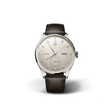 Oris Artelier Complication Cream 39.50mm Watch 01 782 7811 4051-07 6 20 17FC