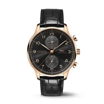  IWC Schaffhausen Portugieser Chronograph 41mm Watch IW371625