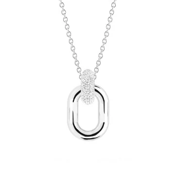 Sif Jakobs Capri Due Link Pendant SJ-P62018-CZ-SS45-60