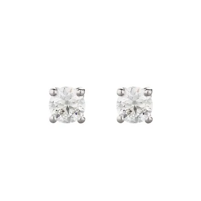 18ct White Gold Brilliant Cut 1.50ct Diamond Stud Earrings