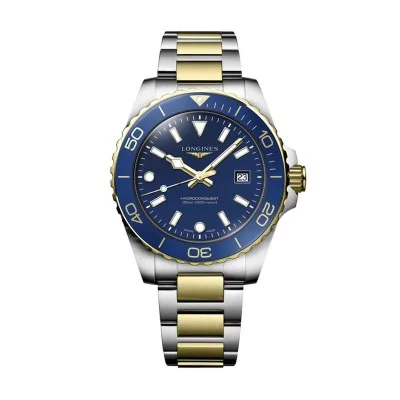 Longines HydroConquest 42mm Blue Quartz Mens Watch L37693967