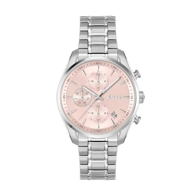 BOSS Grand Tour Quartz 38mm Stainless Steel Chronograph Ladies Watch 1502765