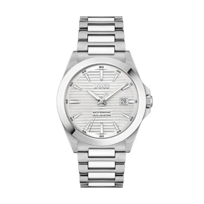 BOSS Strike Quartz 41mm Stainless Steel Men's Watch 1514176
