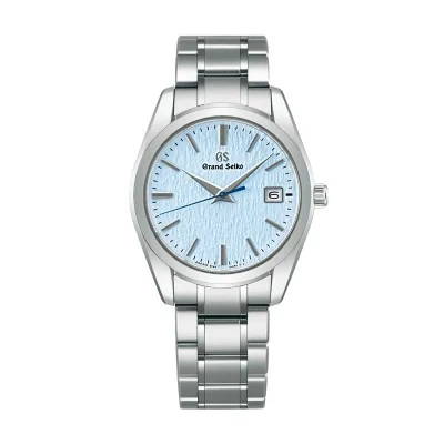 Grand Seiko Heritage Collection 37mm Quartz Edition Watch In Skyflake SBGX357G