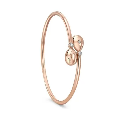 Fabergé Heritage Forever I Love You Crossover Bangle Bracelet 1897