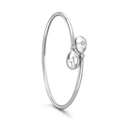 Fabergé Heritage Forever "I Love You" Crossover Bracelet 1053BT 2242