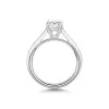 Platinum Lab Grown 1.00ct Round Brilliant Diamond Solitaire Ring