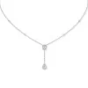 Messika My Twin Tie 0 White Gold 0.35ct Diamond Necklace 06693-WG