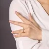 18ct Yellow Gold Brilliant Cut 0.33ct Diamond Solitaire Ring