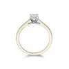 18ct Yellow Gold Oval Cut 0.75ct Diamond Solitaire Ring