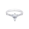 Platinum Marquise Cut 0.70ct Diamond Solitaire Ring
