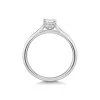 Platinum Radiant Cut 0.75ct Diamond Solitaire Ring