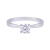 Platinum Brilliant Cut 0.50ct Diamond Solitaire Ring