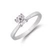 Platinum Brilliant Cut 0.75ct Diamond Solitaire Ring
