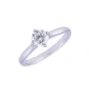 Platinum Brilliant Cut 0.50ct Diamond Solitaire Ring