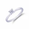 Platinum Brilliant Cut 0.40ct Diamond Solitaire Ring