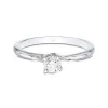 Platinum Brilliant Cut 0.25ct Diamond Solitaire Ring