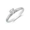 Platinum Brilliant Cut 0.60ct Diamond Solitaire Ring