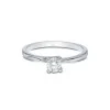 Platinum Brilliant Cut 0.33ct Diamond Solitaire Ring