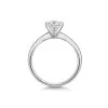 Platinum 4 Claw Compass Set 0.50ct Round Brilliant Diamond Solitaire Ring