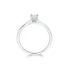 Platinum Princess Cut 0.33ct Diamond Solitaire Ring